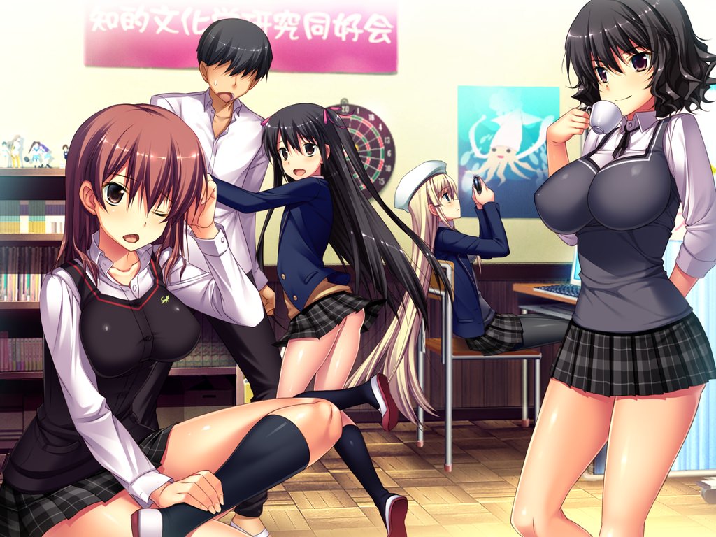 Tenioha! Girls Can be Pervy Too Final by rootnuko+H Porn Game