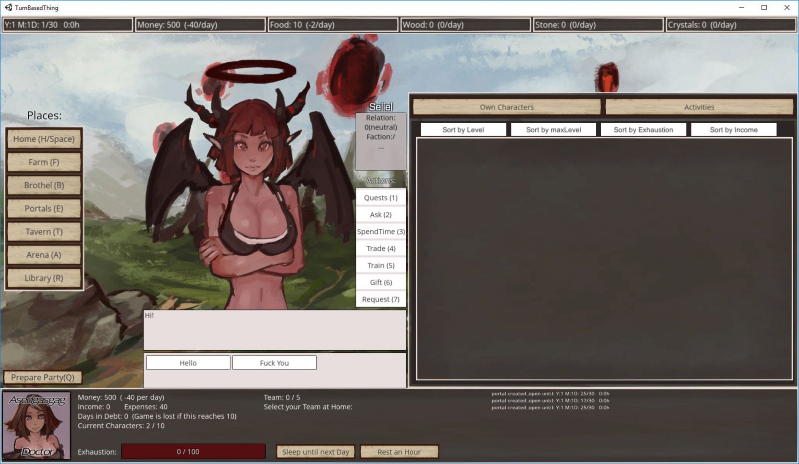 Syvaron - Portals of Pheroeon Version 0.22.0 Porn Game