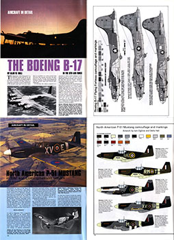 Подборка статей раскрасок и чертежей из журнала scale aircraft modelling 2020