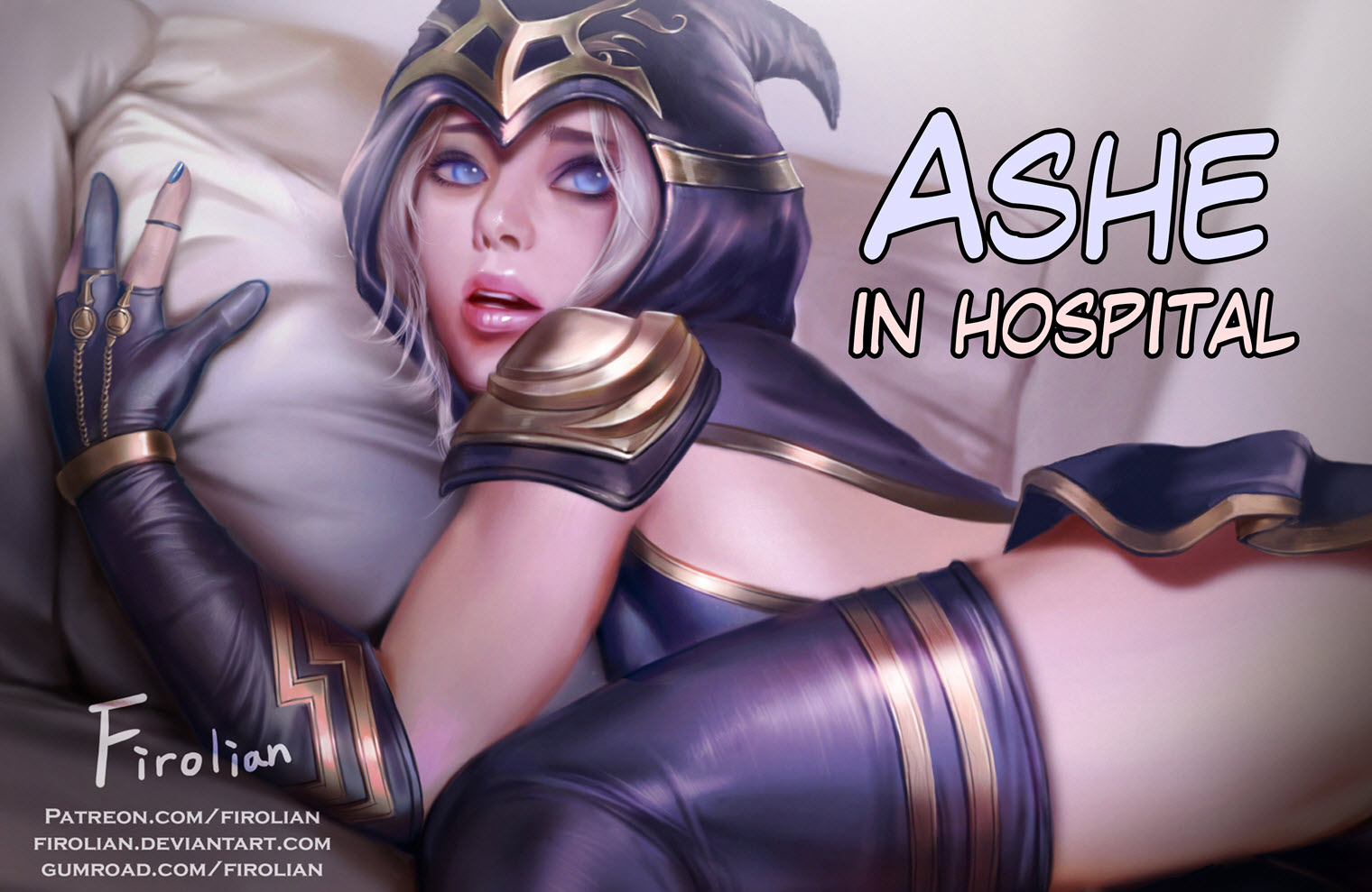 [Firolian] Ashe in Hospital Porn Comic