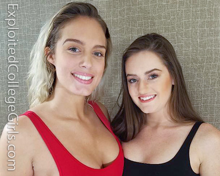 Athena and Amber - Threeway