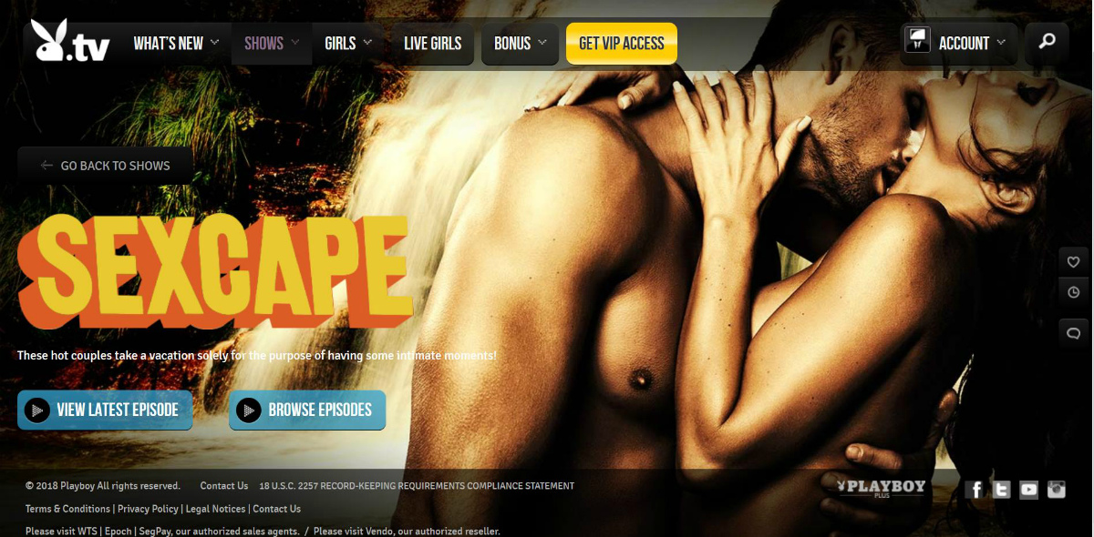 Sexcape , full show