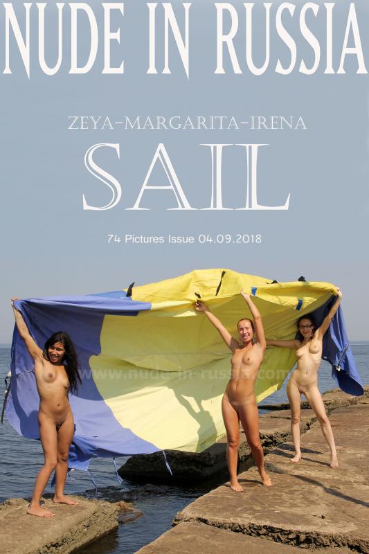 2018-09-04 Margarita S, Irena K, Zeya - Sail
